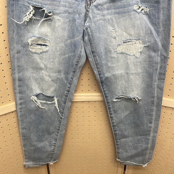 Mossimo Boyfriend Crop denim jeans size 8 29” - Picture 5 of 9